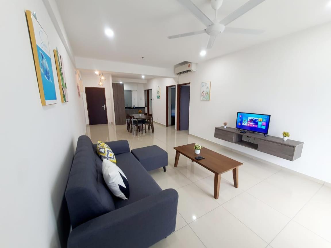 Lovely 2Room Suite6Pax@Sky Condo Juru Sentral Bukit Mertajam Kültér fotó